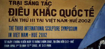 Hue. Sculpture Symposium