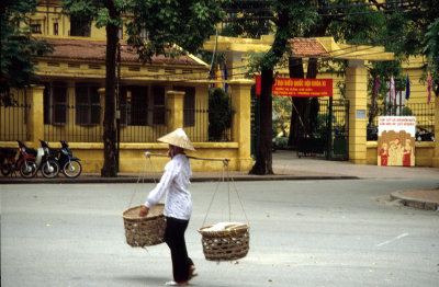 Hanoi. French colonial buildings