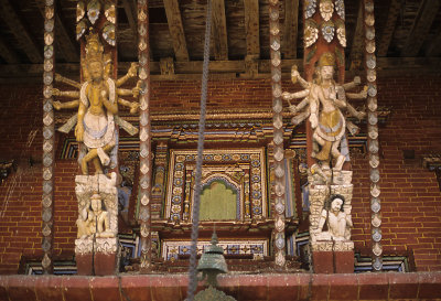 Wood carvings at Changu Narayan temple