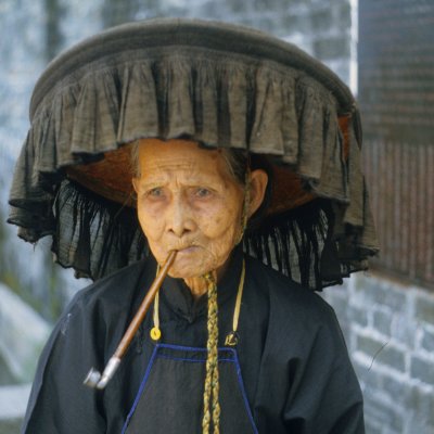 Hakka woman in Kam Tin Village
