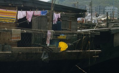 Houseboat in Aberdeen