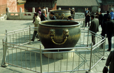 Forbidden City, Water container intended  for extinguishing fires