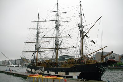 Replica of the refugee ship Janie Johnston