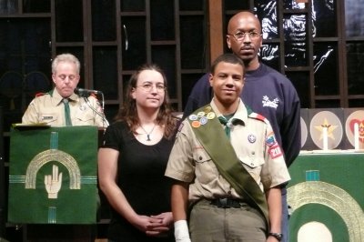 Our 1st class scout