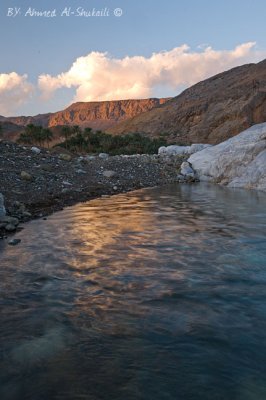 Sunset at Dima Wa Taieen