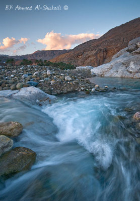 Sunset at Dima Wa Taieen