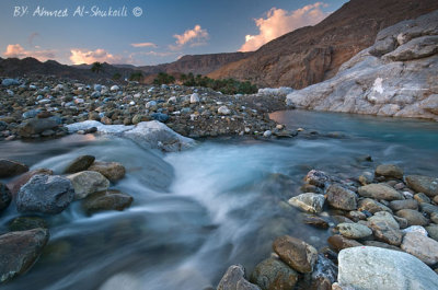 Sunset at Dima Wa Taieen