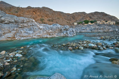 Sunset at Dima Wa Taieen