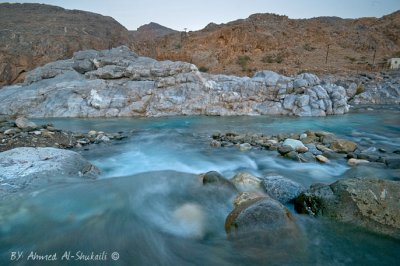 Sunset at Dima Wa Taieen