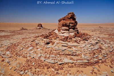 Layered Stones (Miqrat formation - Sand Stone)