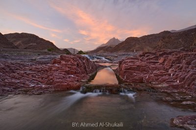 Reddish Sunset - Wadi Sabt