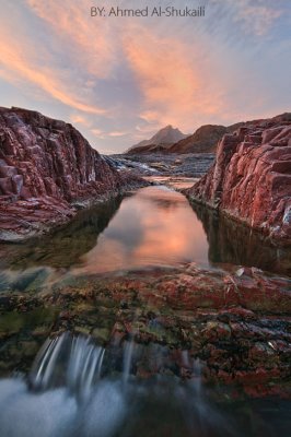 Reddish Sunset - Wadi Sabt