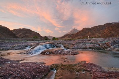 Reddish Sunset - Wadi Sabt