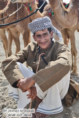 Youthful Omani rider