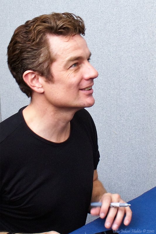 Autograph signing at Collectormania in May 2007 in Milton Keynes     