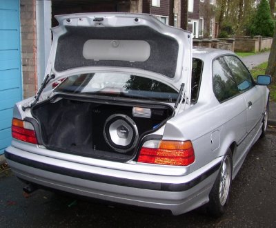BMW with Sub and amp.JPG