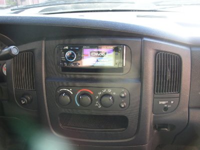 Dodge Hemi Ram with DVD radio.JPG