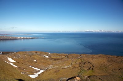 Isfjord depuis Alkhornet