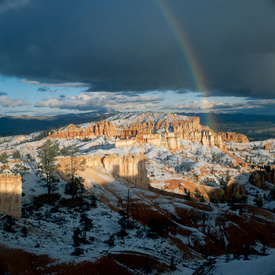 Bryce Snowfall Rainbow