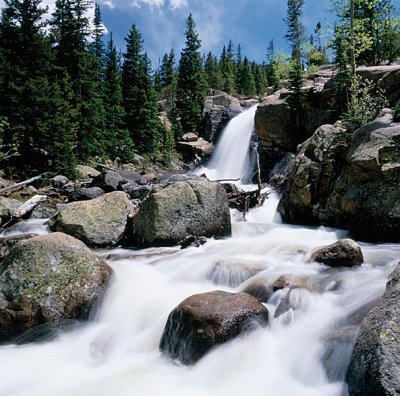 Peaceful Waterfall