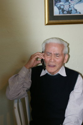 Thầy Khanh Hiệu Đon QGNT tr chuyện với Thầy Đặng Trần Dư qua Phone