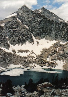 The Thumb, Kearsarge Pass, Eastern Sierras