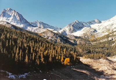 Treasure Lakes Basin, Eastern Sierra