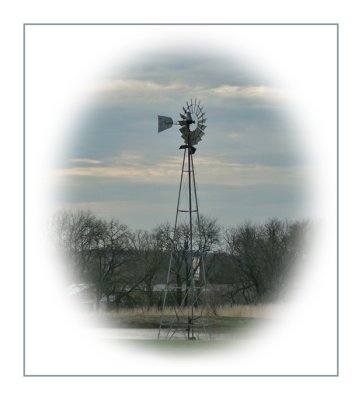  Windmill at Dusk Version 3