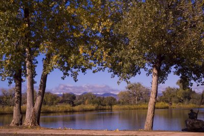 View from Ketring Lake