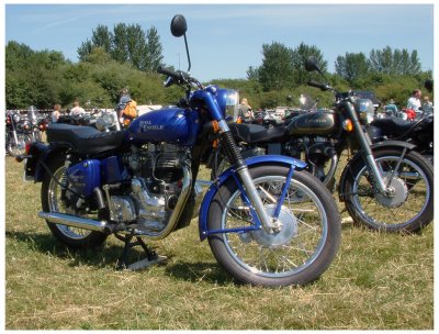 Enfield 65 at Enfield Motorcycle Show