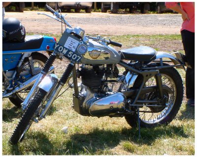 Enfield Bullet at Enfield Motorcycle Show