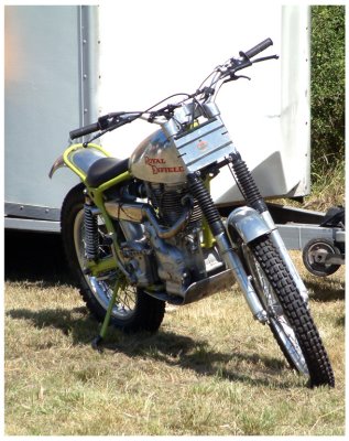 Enfield Enduro at Enfield Motorcycle Show