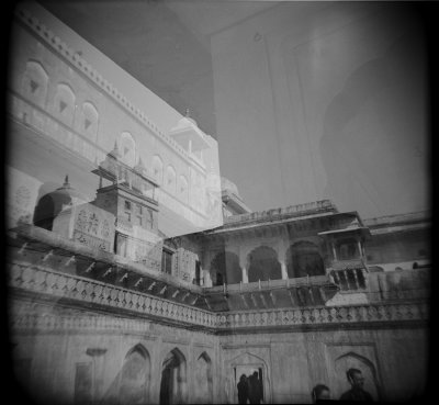 amber palace (double exposure)