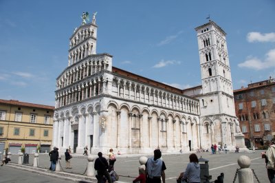 Carrara, Lucca, Florence