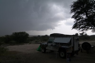 Rain at Khiding Pan Camp 1