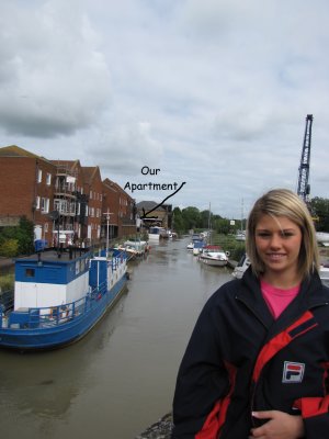 View from Sandwich Bridge