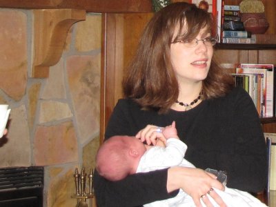 Mom and baby