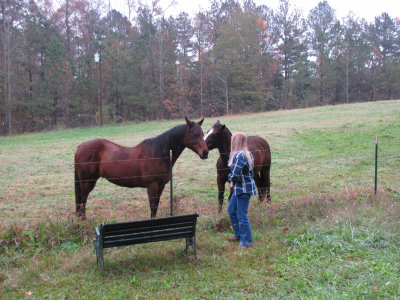 At Judi's --My two buddies