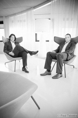 Roland Hameeteman & Erik Vos (CEO and COO e-office)