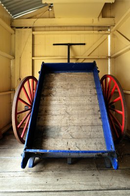 Cart in shed ~