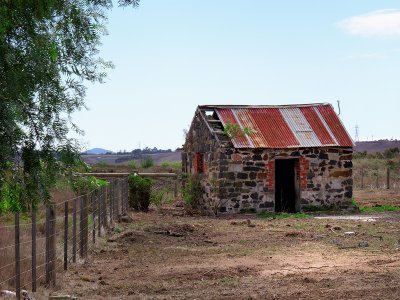 Old brick shack
