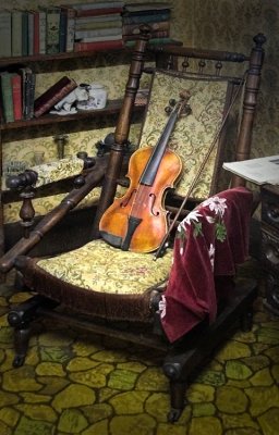 Violin on chair ~*