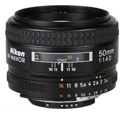 Nikon AF 50mm f/1.4 D