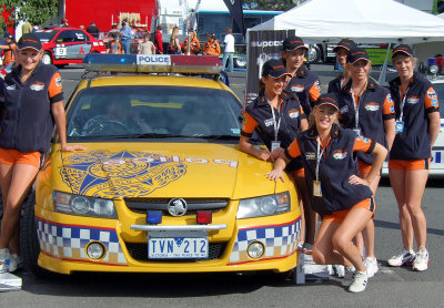 Victoria police at the races