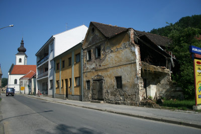war damage, Kostajnica