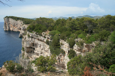 cliffs, Telacica National Park