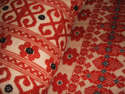 woven cloth, Moslavina Museum, Kutina