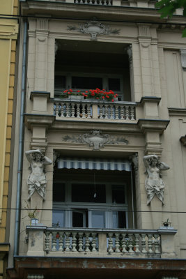 balcony, Strossmayerov Trg, Zagreb