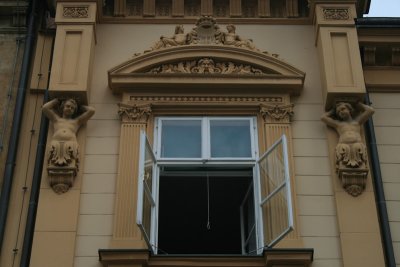 window,Tkalciceva Street, Gradec/Kaptol