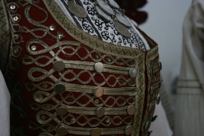 embroidered Slavic vest, Ethnographic Museum